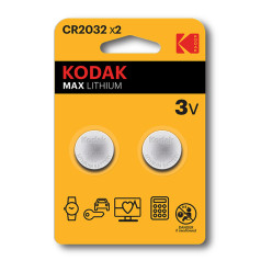 Kodak kcr2032 lithium batteries x 2 pcs