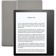 E-knyga Kindle oasis 3 7 colių 8gb Wi-Fi pilka