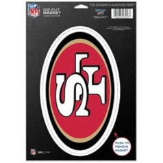 Wincraft NFL San Francisco 49ers 83792010 Die Cut Magnet Logo