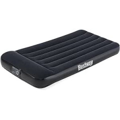 Bestway Tritech™ Aeroluxe, 188 x 99 x 30 cm, Single Airbed with Integrated Electric Pump, Black