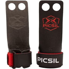 Picsi RX Carbon Grips 3H — Rokas rokturi un vingrošanas rokturi krosa treniņiem, muskuļu pievilkšanai, pievilkšanai, svara celšanai, zoda pacelšanai, treniņiem, vingrošanai, kettlebell