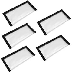 Yardwe Pack of 5 Makšķerēšanas āķu aizsargi Makšķerēšanas piederumi PVC Glabāšana Bērnu zeķes