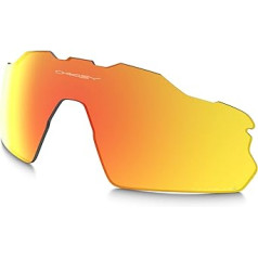 Oakley vīriešu radara Ev Pitch Repl Lens Kit Irid P lasīšanas brilles, Fire Iridium polarizētas, viens izmērs