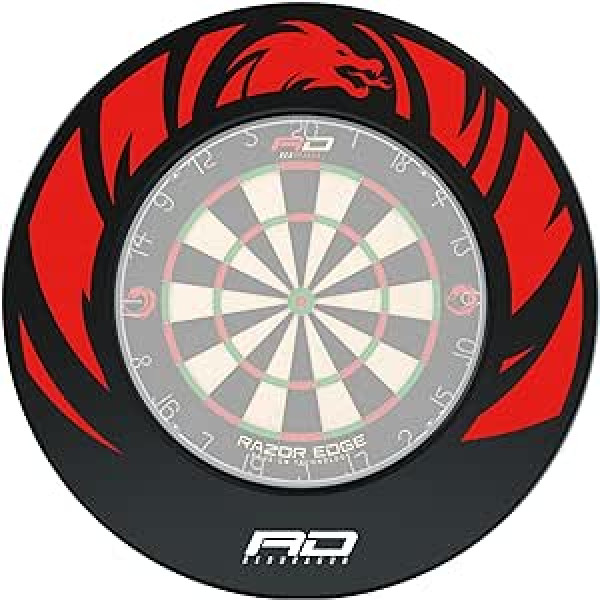 RED DRAGON Razor Edge Dartboard Surround Dragon dizains