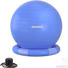 HBselet Gymnastics Ball Sitting Ball Medicine Ball Pezzi Ball with Resistance Bands Handle Ball Pump Base Pregnancy Office Home Yoga Pilates