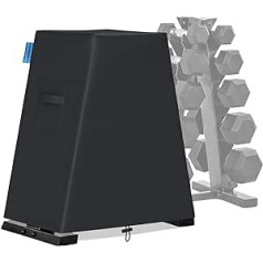 A-Frame Dumbbell Rack Cover, Dumbbell Set Rack Cover, Dumbbell Weight Rack Cover, Dustproof and Waterproof (Cover Only) - Designed for the 5 Tier A-Frame Dumbbell Set Rack in a Home Gym