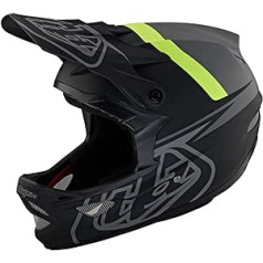 Troy Lee Designs Downhill MTB ķivere D3 Fiberlite pelēka M izmērs