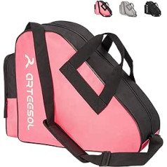 Blackace arteesol Roller Skates Bag, Inline Bag, Ice Skate Bag, Skate Bag for Kids/Adults