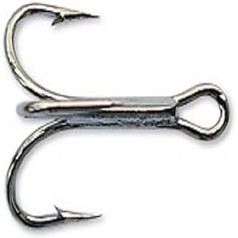 Mustad Classic 4 īpaši spēcīgi leduszivs trīskāršie āķi (25 pakojumā)