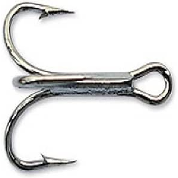 Mustad Classic 4 īpaši spēcīgi leduszivs trīskāršie āķi (25 pakojumā)