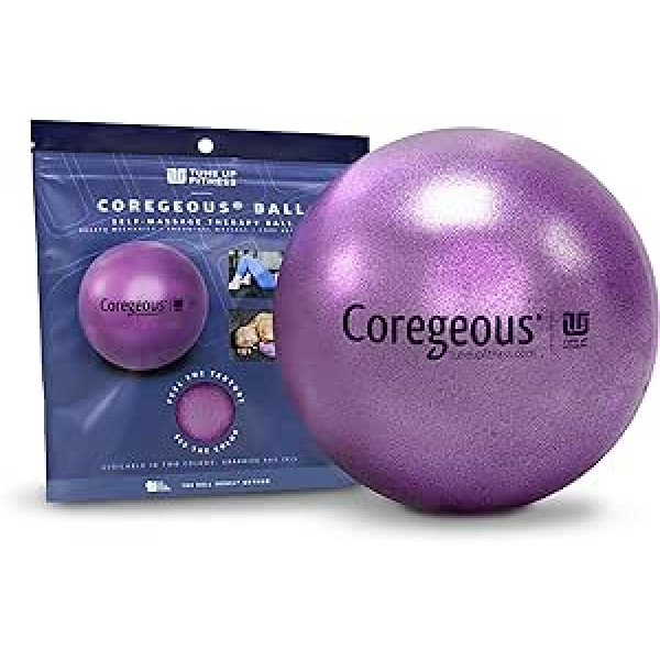 Tune Up Fitness Coregeous Ball Jauns, atjaunināts iepakojums Džila Millere ar bumbu, lai masētu un aktivizētu serdi un izstieptu savu psoasu