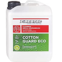 Fibertec Cotton Guard Eco, Imprägnierung für Baumwolle und Baumwoll-Mischgewebe 2,5 Liter