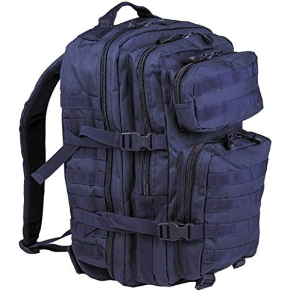 Mil-Tec Rucksack-14002203 mugursoma zila viena izmēra, zila, ikdienas