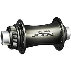 SHIMANO unisex — pieaugušo HBM9010 melnās riteņu rumbas, 28 bedrītes