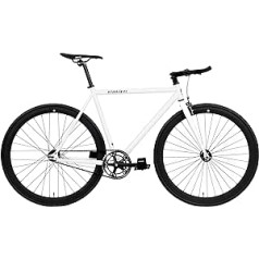 FabricBike — oriģinālā Pro kolekcija, augstas stiepes tērauds, fiksēts pārnesums, viens ātrums, pilsētas piepilsētas velosipēds, 8 krāsas un 3 izmēri, 10,45 kg (Talla M).