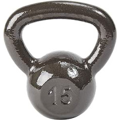 HulkFit pelēkā emalja Kettlebell