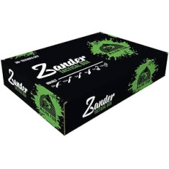 Major Fish Zander Tactical Box 36 dab gumijas zivs ar džiga galvām Vobleris + plēsīgo zivju piederumi