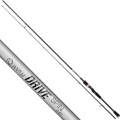 Quantum Premium Spinning Rod Drive Spin Makšķere Spinning Makšķerēšana Visapkārt Predator Fishing Melns Sudrabs 2,40 m