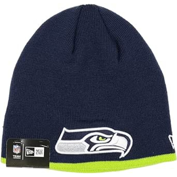 New Era Seattle Seahawks NFL komandas Skull Knit Beanie