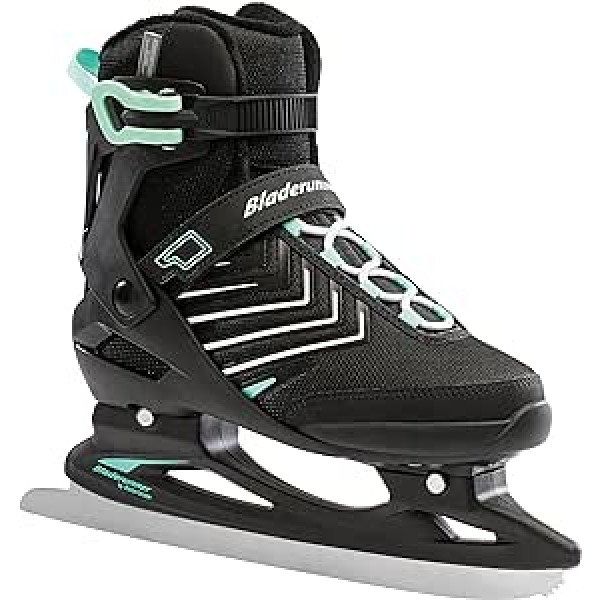 Rollerblade sieviešu W Bladerunner Ice no Igniter XT melnās ziemas zaļās slidas