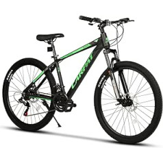 CARPAT SPORT Premium 29 collu kalnu velosipēda alumīnijs, 24 ātrumu Shimano pārslēdzēja pārnesums vīriešiem un sievietēm, hidrauliskās disku bremzes, Hardtail MTB velosipēds