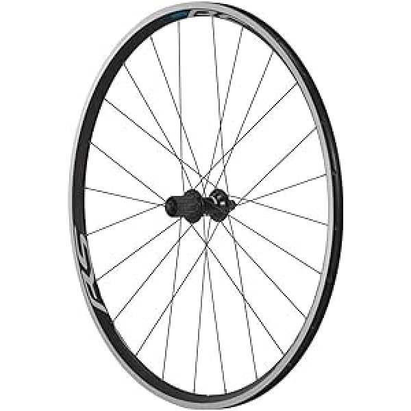 SHIMANO Tiagra WH-RS100 Clincher šosejas velosipēda ritenis - aizmugurē - EWHRS100REB