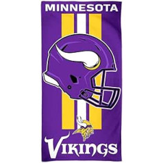 McArthur NFL Minnesota Vikings pludmales dvielis 150 x 75 cm