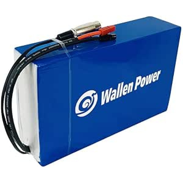 Wallen Power [DE Warehouse] 36V 48V 52V Ebike Akumulators Ebike 15Ah 20Ah akumulators Litija Li-Ion 1800W 1500W 1000W 750W 500W 350W 200W motoram