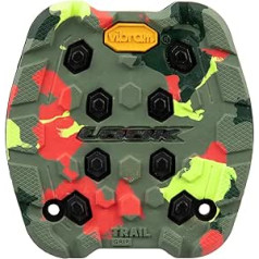 LOOK Cycle - Activ Grip Trail Pad - Savietojams ar Trail Grip plakanajiem pedāļiem - Pretslīdes tehnoloģija ar novatorisku saķeres gumijas virsmu - Izcila saķere - Crazy Camo