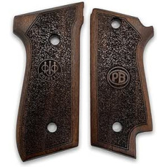 ZIB GRIPS Beretta 92S pistoles rokturim Roku darbs no riekstkoka Ars.09