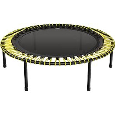 bellicon Classic Fitness Trampoline 100/112/125 cm with Sturdy Screw Legs and Rubber Rope Ring Suspension up to 150 kg (Extra Strong)