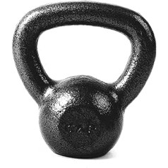 Cap Barbell Melns Čuguna Kettlebell