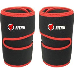 Fitru Premium Thigh Trimmer for Men & Women - Body Wrap Sauna Waist Trainer for Your Legs