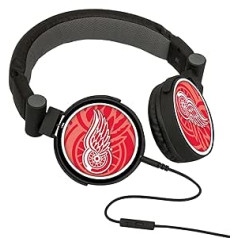 Pangea Brands NHL Detroitas Red Wings Oversize-Logo Kopfhörer