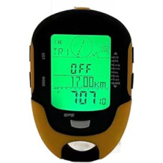 Kempinga GPS Altimetrs, Āra FR510 ABS IPX4 Ūdensizturīgs Navigācijas Diapazons Altimetrs Temperatūra Mitruma Kompass GPS Elektroniskais Altimetrs