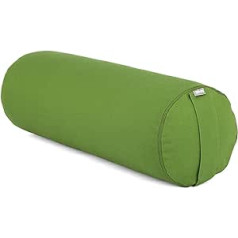 Jogas un Pilates Bolster Basic 65 x diametrs 23 cm, jogas palīglīdzeklis, pildīts ar speltas korpusiem, pieejams 7 krāsās, speltas pildījums, jogas veltnis