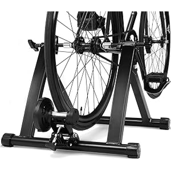 COSTWAY Rolling Trainer Cycle Trainer Velosipēdu trenažieris Velosipēdu trenažieris Salokāms līdz 150 kg