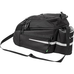 VAUDE velo somas Silkroad L (i-Rack), melnas, viens izmērs, 127060100, ar velosipēdu