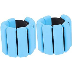 POPETPOP 2St gewichtetes Armband gym turnschlappen wrist straps armband bänder armreif Handgelenkgewichte Knöchelgewichte Yoga Werkzeug Fitness-Ring Sportarmband/Energiering Fräulein Stahl