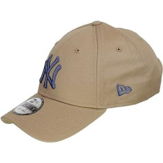 New Era 9forty League Essential NY Yankees Cap, bēšs - zils, 1 IZMĒRS