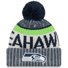 Jaunais laikmets — Sietlas Seahawks — Beanie — NFL sānu līnija 2017 — zila