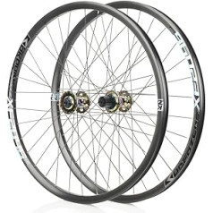 XF2046 Classic MTB priekšējais un aizmugurējais bezkameru kalnu velosipēds Shimano 8-11S — 26/27,5/29 collu melns