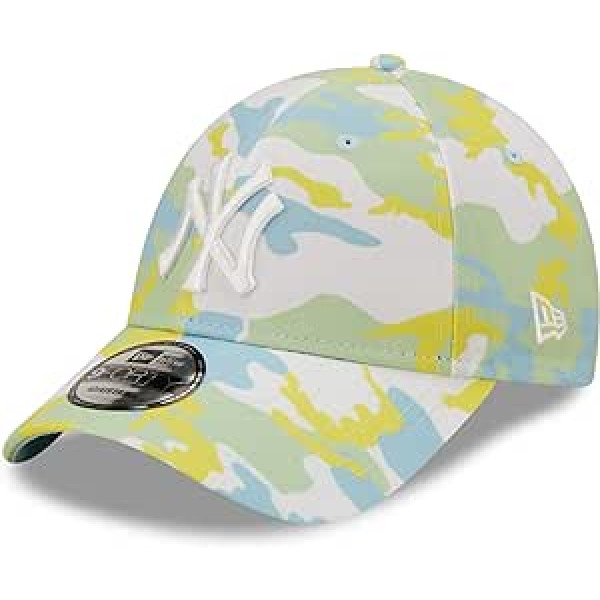 New Era 9Forty Strapback Cap - New York Yankee Yellow Camo, dzeltena