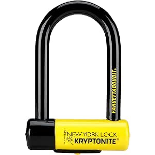 Kriptonite New York Fahgettaboudit mini velosipēdu U-Lock