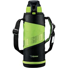 ZOJIRUSHI (Ūdens pudele Straight Drinking Sports-Type Stainless Cool Bottle 1,0 L Green Black SD-FA10-BG