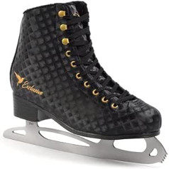 MADIVO SMJ Exclusive Women's Ice Skates Figure Skating Ice Skates Classic Ice Skating Black | Sizes: 37, 38, 39, 40, 41 (40)