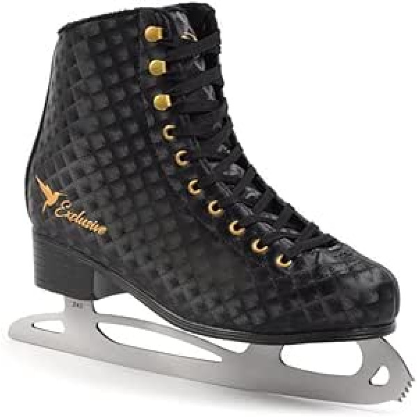 MADIVO SMJ Exclusive Women's Ice Skates Figure Skating Ice Skates Classic Ice Skating Black | Sizes: 37, 38, 39, 40, 41 (40)