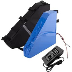 24 V, 36 V, 48 V, 52 V, 60 V, 72 V, electric bicycle battery, e-bike, modified electric bicycle, DIY with charging triangle