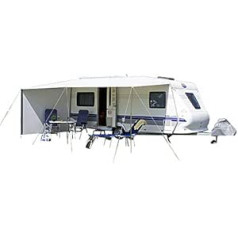 dwt Tour Plus Caravan Awning Size 1-4 Piping Length 600-900 cm Caravan Awning Ultralight Sun Protection UV Protection Camping Wind Protection, Choice of Sizes 2