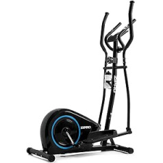 Zipro Adult Magnetic Cross Trainer Burn līdz 120 kg, viena spararata masa 8 kg, melna, viens izmērs